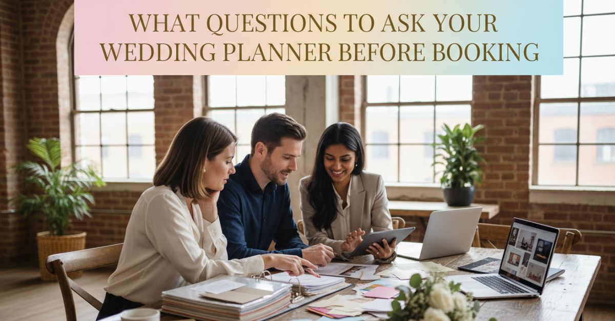 Questions to Ask Your Wedding Planner