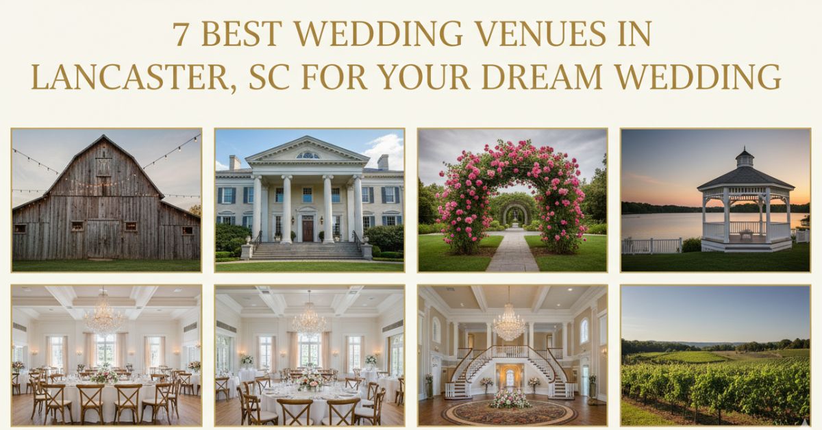 Best Wedding Venues in Lancaster, SC