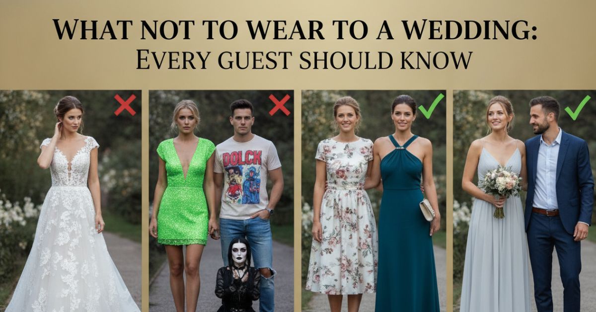What Not to Wear to a Wedding