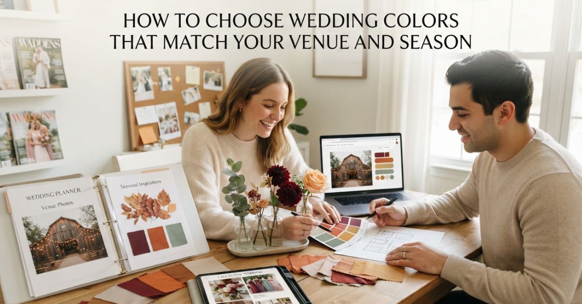 Choose Wedding Colors That Match Your Venue and Season
