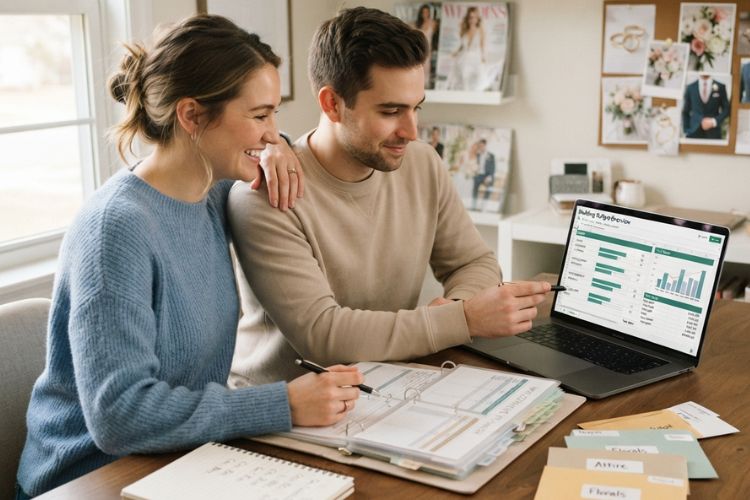 Setting a Wedding Budget Early Actually Reduces Stress