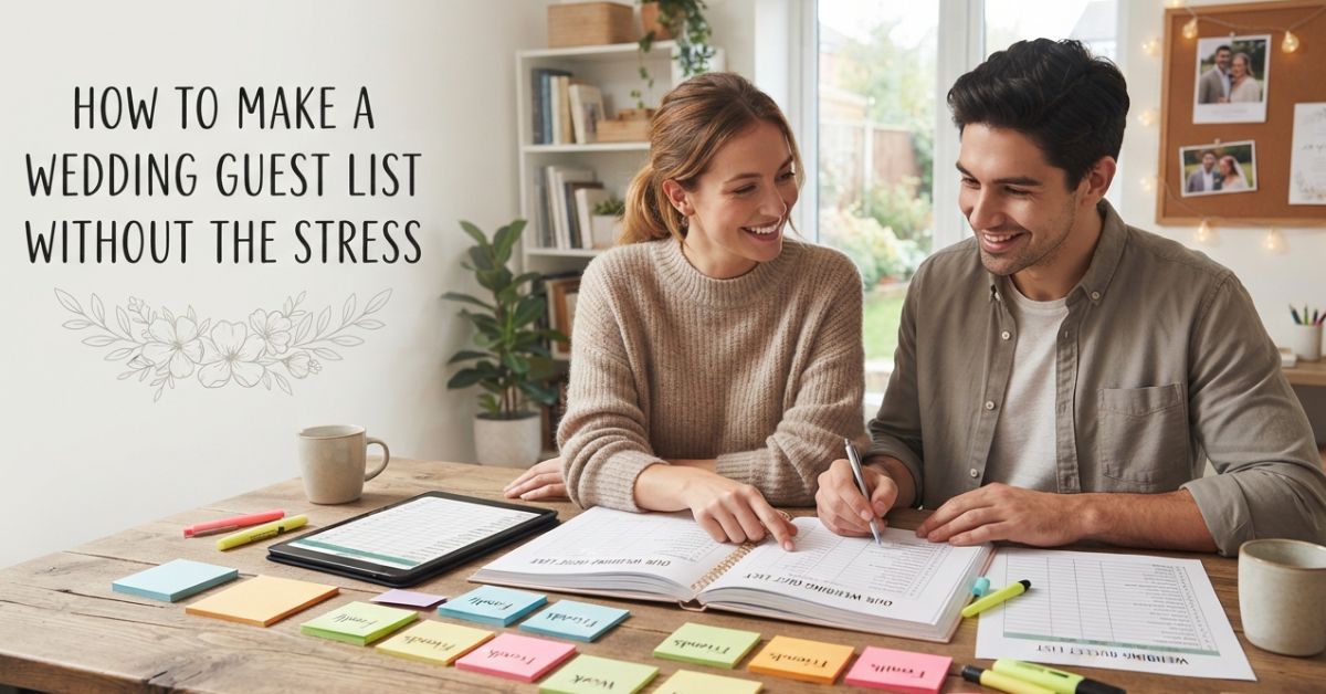 Make a Wedding Guest List Without the Stress
